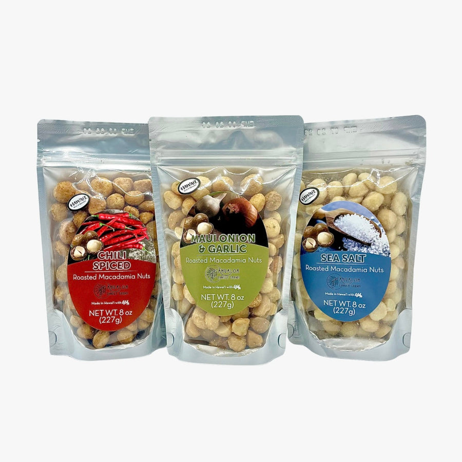 Savory mac nut trio bundle