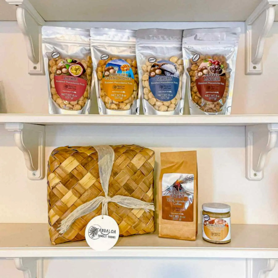 Lauhala Gift Basket