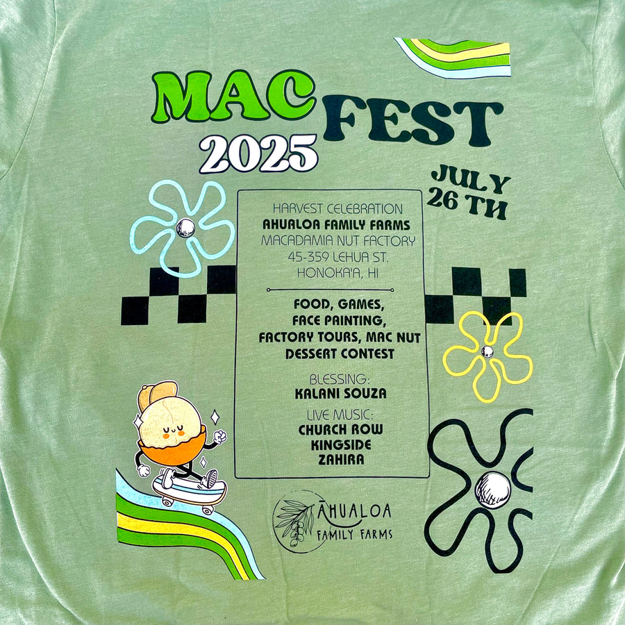MacFest 2025 T-Shirt – Ahualoa Family Farms