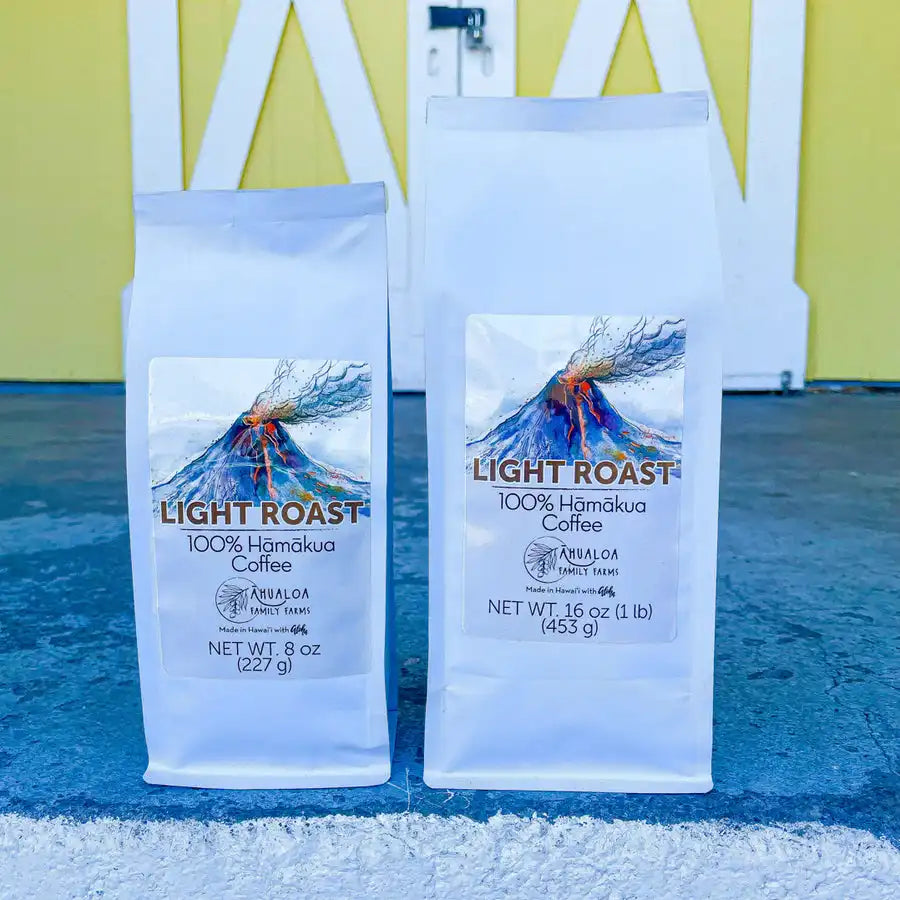 100% Hamakua Light Roast Coffee Beans