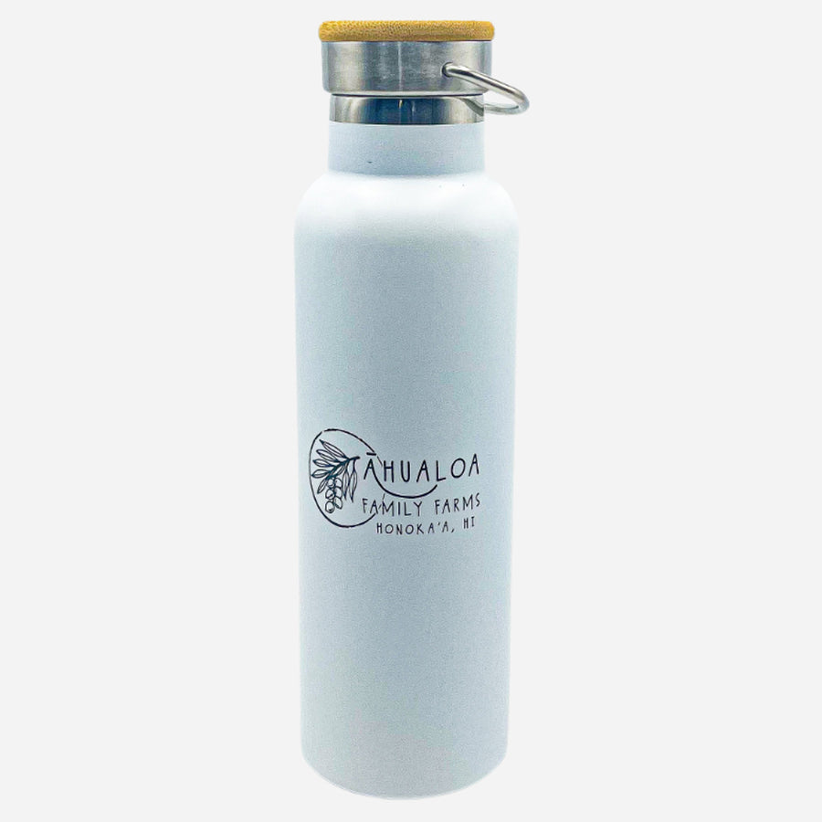 White 21oz Water Bottle