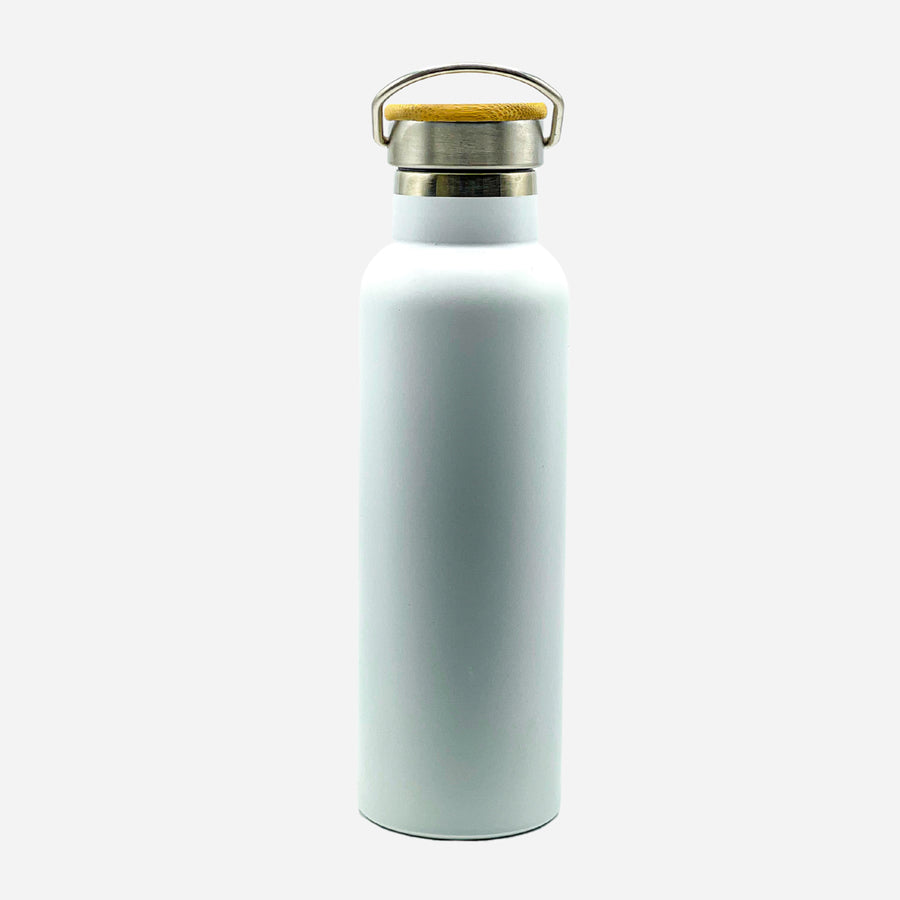 White 21oz Water Bottle